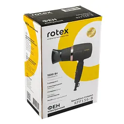 Фен дорожній Rotex RFF156-B SpecialCare Compact - мініатюра 4