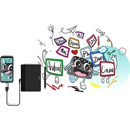 Графічний планшет XP-Pen Deco Fun Black (Deco Fun L_BK) - мініатюра 11
