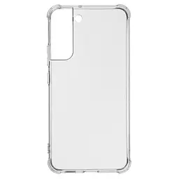 Прозрачный чехол для Samsung Galaxy S22 Plus 5G (SM-S906) с защитой камеры и усиленными бортами, тонкий, силиконовый, бесцветный, ударопрочный, противоударный бампер с закрытой камерой, ArmorStandart (ARM60898)