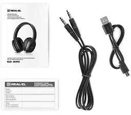 Навушники Real-EL GD-820 Black (GD-820 Black) - мініатюра 8