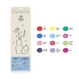 Набір кольорових лінерів, 12 кольорів, 12 set Colorful, IDEA10-AL12COLOR, 99IDEAS