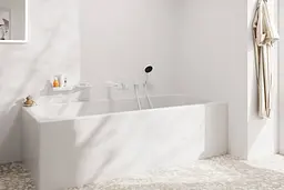 Змішувач для душу Hansgrohe DuoTurn E прихованого монтажу matt white 75417700 - мініатюра 3