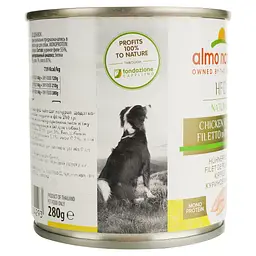 Вологий корм для собак Almo Nature HFC Dog Natural, з курячим філе, 280 г (5521) - мініатюра 5