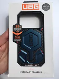 Чохол протиударний UAG Monarch Pro MagSafe для iPhone 17 Pro Max Carbon Fiber Mallard 114514115542 - мініатюра 6