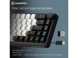 Клавіатура GamePro Asgard Valhalla MK210W Pro White - мініатюра 6