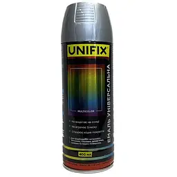 Емаль універсальна в балончику Unifix 400мл срібна