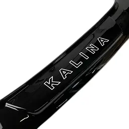 Дефлектор капота мухобойка Калина 1117-1118-1119 Voron Glass - мініатюра 2
