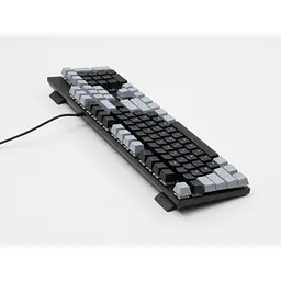 Клавіатура Vinga KBGM-090 LED Red Switch USB Grey/Black (KBGM-090R Grey/Black) - мініатюра 4