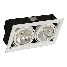 Світильник карданний Brille ML-07-02W WHite 154003 - мініатюра 2
