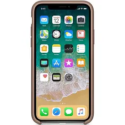 Чохол-накладка Toto Silicone Case Apple iPhone X/XS Cocoa - мініатюра 2