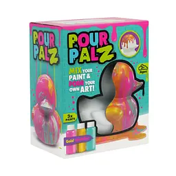 Pour Palz Набір для творчості Флюїд Арт - Каченя "Золота феєрія" ToyMonster Art.GS-G26261B - мініатюра 4