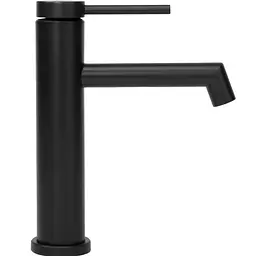 Змішувач для умивальника Rea Foss black matt низький (REA-B5317) - мініатюра 3