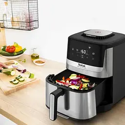 Мультипіч Tefal Easy Fry Silence 1670 Вт сріблясто-чорна (EY552DE0) - мініатюра 8