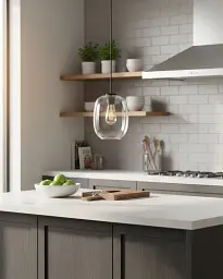 Підвісний світильник, люстра TK Lighting 4339 Elio E27 1x15W IP20 прозорий - мініатюра 2