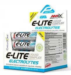 Ізотонік AMIX Performance E-Lite Electrolytes, 20 × 25 мл - Апельсин