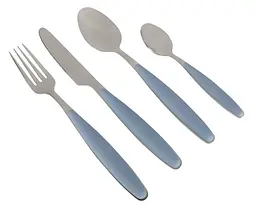 Набір столових приборів Gimex Cutlery Colour 16 Pieces 4 Person Blue (6910171) (DAS302010) - мініатюра 1