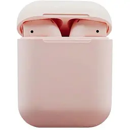 Бездротові блютуз навушники TWS i12 з боксом для заряджання Pink (au174-hbr) - мініатюра 2