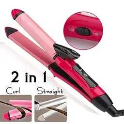 Плойка-праска для волосся Digital Nova 2 in 1 Beauty Set NHC-2009 Розпродаж - мініатюра 6