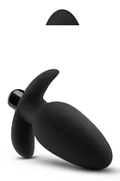 Анальна пробка з вібрацією Blush Anal Adventures Platinum Saddle Plug - мініатюра 3