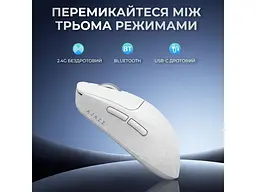 Миша Ajazz AJ199 MAX Carbon Fiber White (AJ199-MAX-W) - мініатюра 6