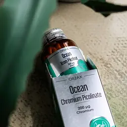 Хром піколінат Orzax Ocean Chromium Picolinate 200 mcg 90 капсул для підтримкирівня рівня цукру в крові - мініатюра 2
