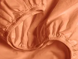 Простирадло Cosas на резинці 80х190х25 amber, теракотовий (Terrakot_80х190х25) - мініатюра 5