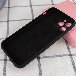 Чохол Silicone Case Full Camera Protective AA для Apple iPhone 12 Pro Max 6.7" Чорний / Black - мініатюра 2