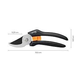Секатор Fiskars Solid P121 Bypass до 18 мм (1057160) - мініатюра 2