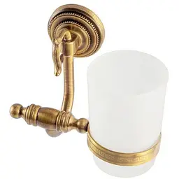 Склянка для зубних щіток Kugu Versace Antique 206A бронза