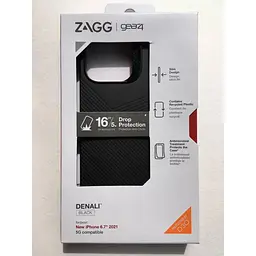Протиударний чохол Gear4 Denali для iPhone 13 Pro Max (6.7") Black (702008214) - мініатюра 8