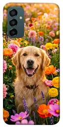 TPU чохол Demsky Flowery labrador для Samsung Galaxy M34 5G