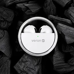 Бездротові навушники Veron M06 Round TWS Bluetooth з кейсом - мініатюра 6