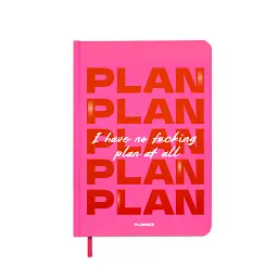 Мініпланер «I HAVE NO PLAN AT ALL mini» рожевий