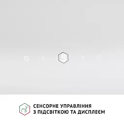 Витяжка декоративна похила Perfelli RIVA BIANCA - мініатюра 9
