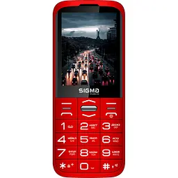 Мобільний телефон Sigma mobile Comfort 50 Grace Red UA-UCRF [80725] - мініатюра 1
