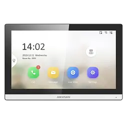 7" IP WiFi відеодомофон з пам'яттю Hikvision DS-KH6350-WТE1