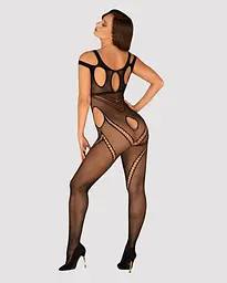 Бодістокінг Obsessive Bodystocking G322 фантасмагорично-силуетний крій S/M/L - мініатюра 4