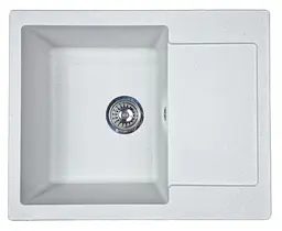 Кухонна мийка Adamant MINIMAL old stone 615x495x200 мм, з крилом 61,5 см - мініатюра 1