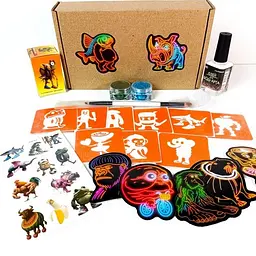 Подарунковий набір "Брейнрот" Fresh Tattoo gift-box-brainrot-1kid