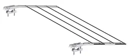Сушарка для білизни навісна Colombo Balcony with clamps (STZAN2) - мініатюра 2