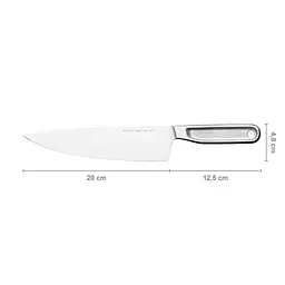 Ніж шеф-кухаря великий Fiskars All Steel (1062882) - мініатюра 2
