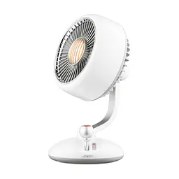 Вентилятор настільний ARDESTO AviaFan FT-F3600BG White, 12 см, акумулятор, підсвітка, USB-A Type-C - мініатюра 5
