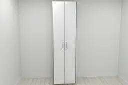 Шафа Гардероб Уні секція 7 серії Конект Ferrum-decor 220x60x50см Сірий метал ДСП Білий 16 мм (FRD-104563) - мініатюра 7