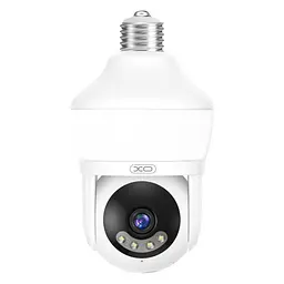 Наружна камера спостереження XO CR14 Pro Premium Edition Magic Bulb 500W Pixel Camera Біла