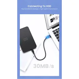 Дата кабель USB 2.0 AM to Mini 5P 0.5m black Ugreen (10354) - мініатюра 6