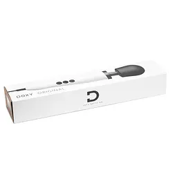 Вібромасажер DOXY Original White, дуже потужний, живлення 220В, пульсівні вібрації - мініатюра 7