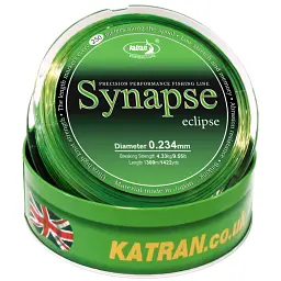 Волосінь Katran Synapse Eclipse 1300 м (neon/black) 0.234 мм 9.55 lb - мініатюра 2