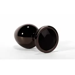 Анальна пробка Secret Shine Black Jewell, 9,5 см (чорний) - мініатюра 4