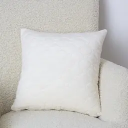 Наволочка декоративна ТЕП Velour Мозаїка 45х45 см молочний (2-05175_36295)