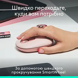 Миша Logitech POP with emoji Rose (L910-007413) - мініатюра 3